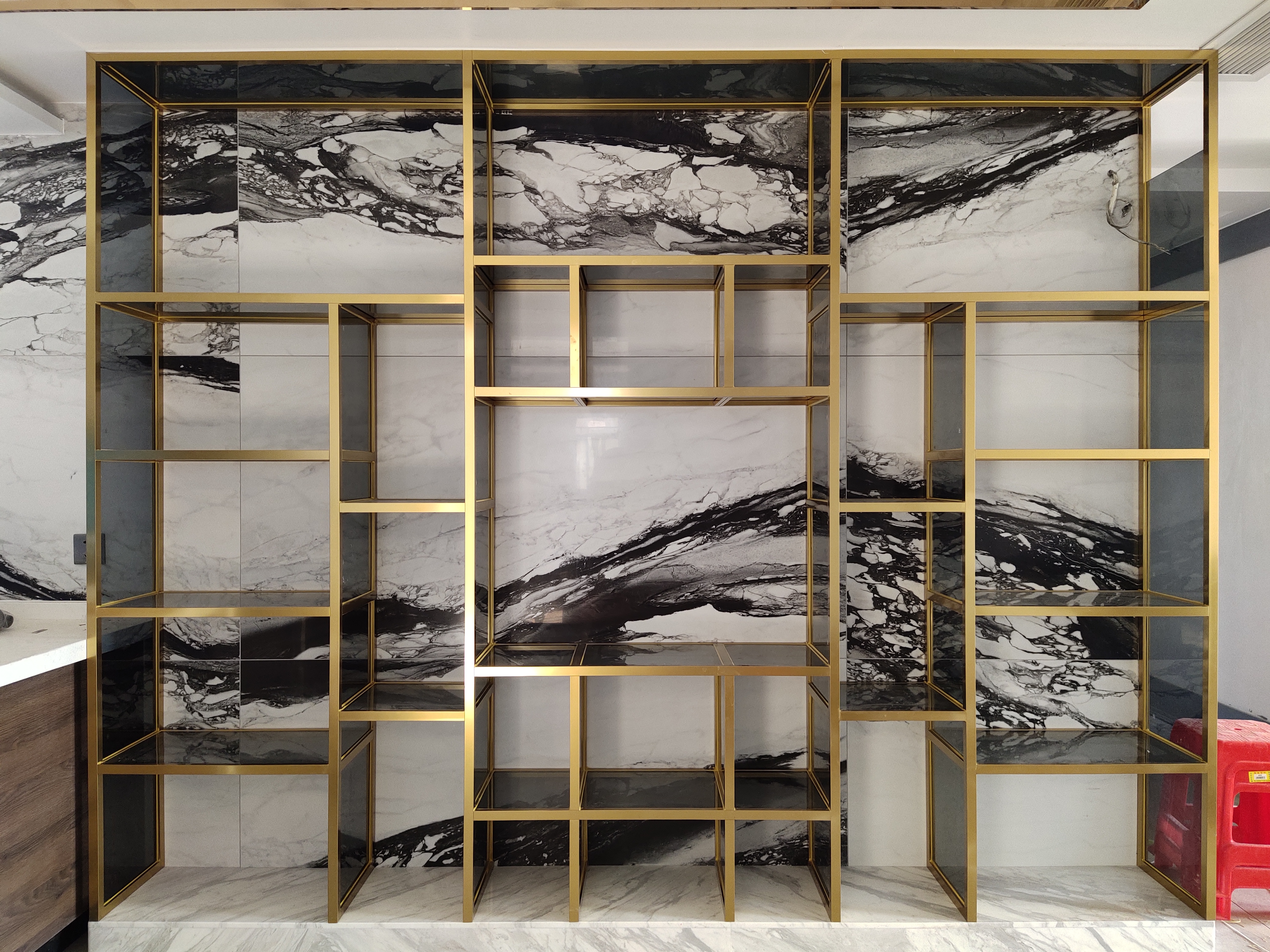 不銹鋼裝飾展柜 不銹鋼裝飾展柜